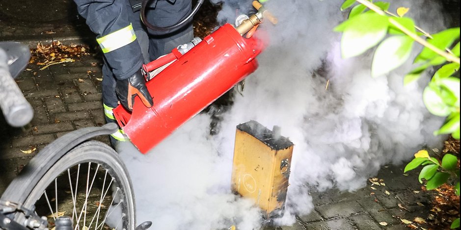 Ein brennender E-Roller-Akku sorgte für den Feuerwehreinsatz. 