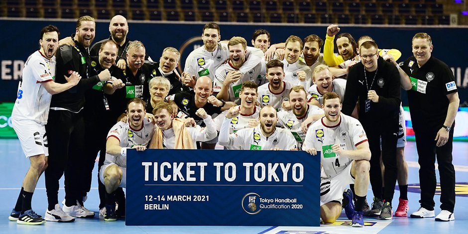 Die deutschen Handballer haben sich für Olympia in Tokio qualifiziert.