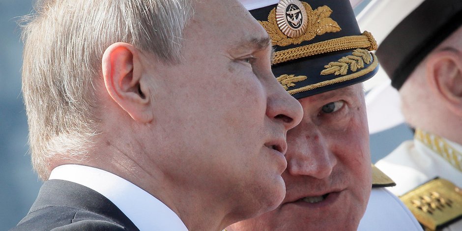 Der russische Präsident ist ein Fan der Marine und von Unterwasser-Waffen.