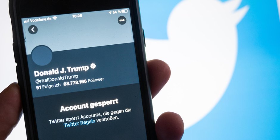 Twitter war vier Jahre lang DAS Sprachrohr für US-Präsident Donald Trump. Damit ist jetzt Schluss.