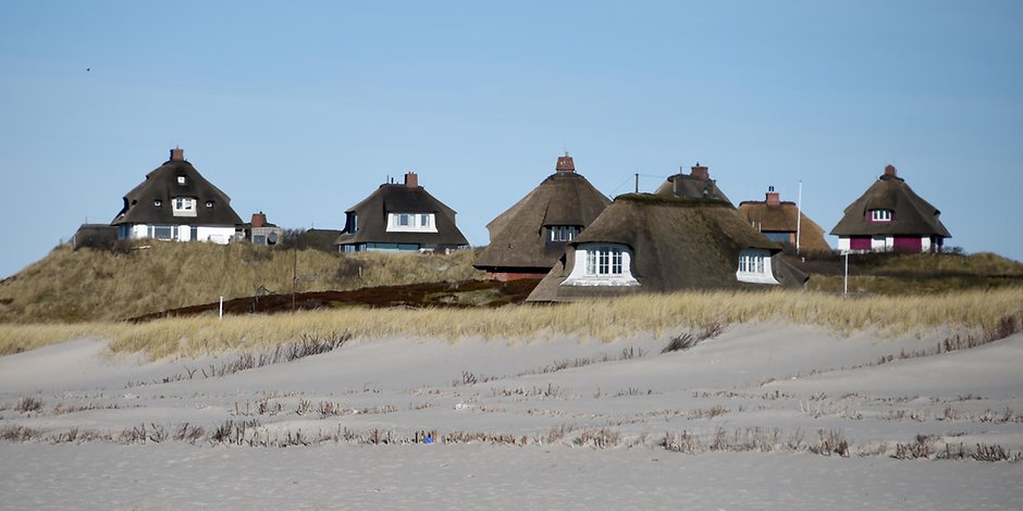 Werden immer teurer: Häuser auf der beliebten Ferieninsel Sylt.