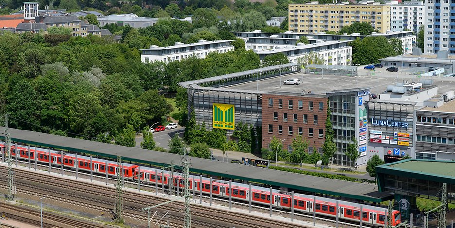 Die Tat spielte sich am Wilhelmsburger S-Bahnhof ab.