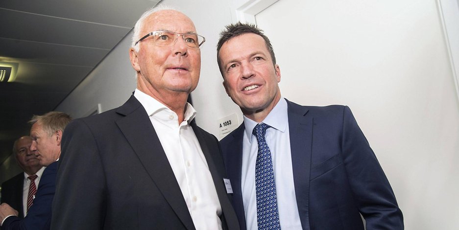 Franz Beckenbauer (li.) und Lothar Matthäus verbindet eine lange gemeinsame Vergangenheit.