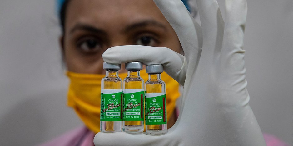In Indien wird bereits mit dem AstraZeneca-Impfstoff geimpft.