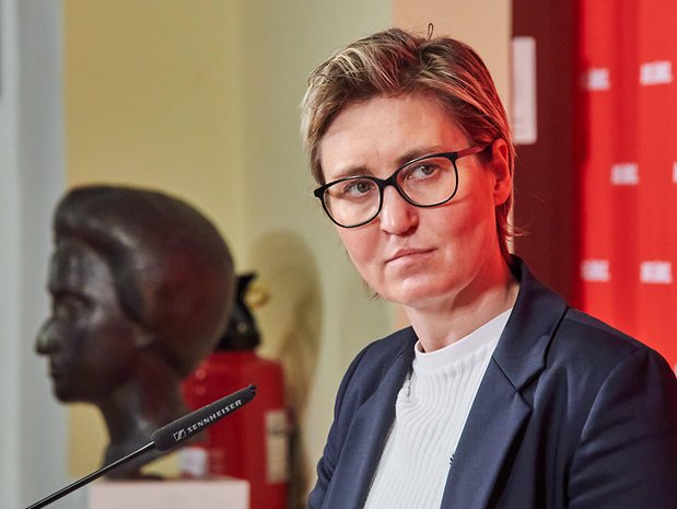 Neue Linken-Vorsitzende Susanne Hennig-Wellsow.