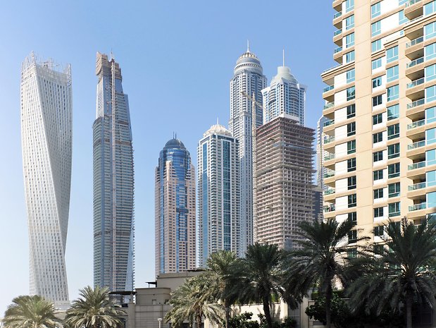 Die Skyline von Dubai. In dem Emirat soll das nächste Oktoberfest stattfinden …