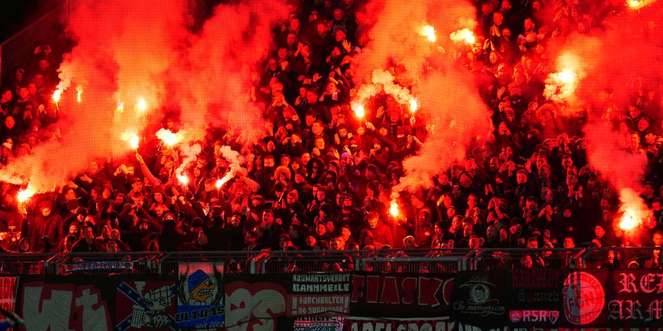 Der 1. FC Nürnberg verfügt über eine große Zahl an Ultras unter seinen Anhängern (Symbolbild).