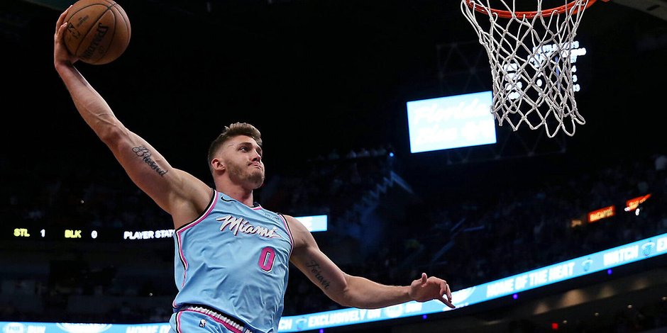 Seit 2019 ist Meyers Leonard für die Miami Heat in der NBA aktiv. Nun wurde er wegen des Vorfalls suspendiert.