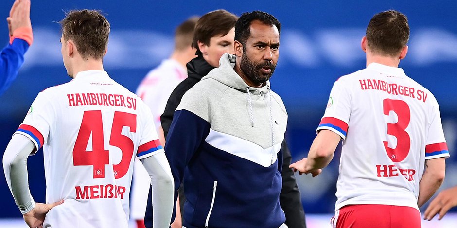 Direkt nach der sechsten Saison-Niederlage begann HSV-Trainer Daniel Thioune damit, seine Profis wieder aufzubauen.