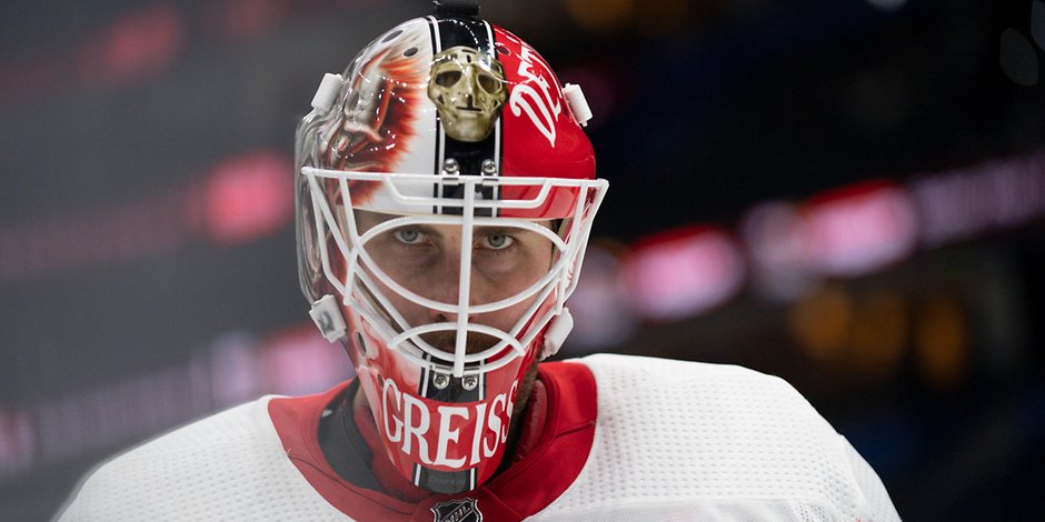 Thomas Greiss spielt in der NHL bei den Detroit Red Wings.