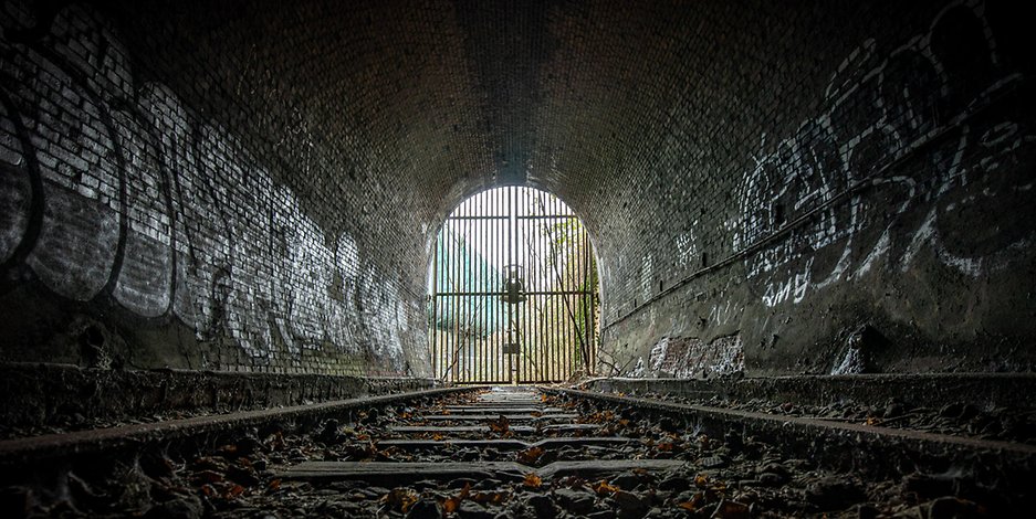 Etwas gruselig: Der Tunnel wurde schon oft als Film-Kulisse genutzt.