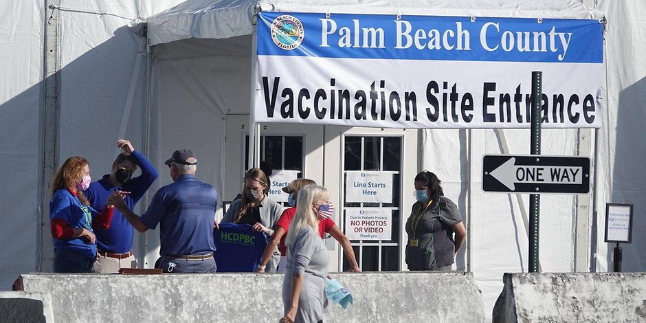 In Florida boomt der Impf-Tourismus.