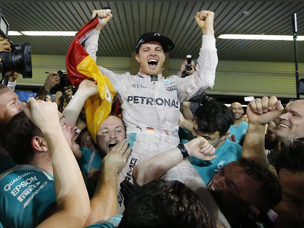 Größter Erfolg seiner Karriere: 2016 wurde Nico Rosberg den Formel-1-Weltmeister.