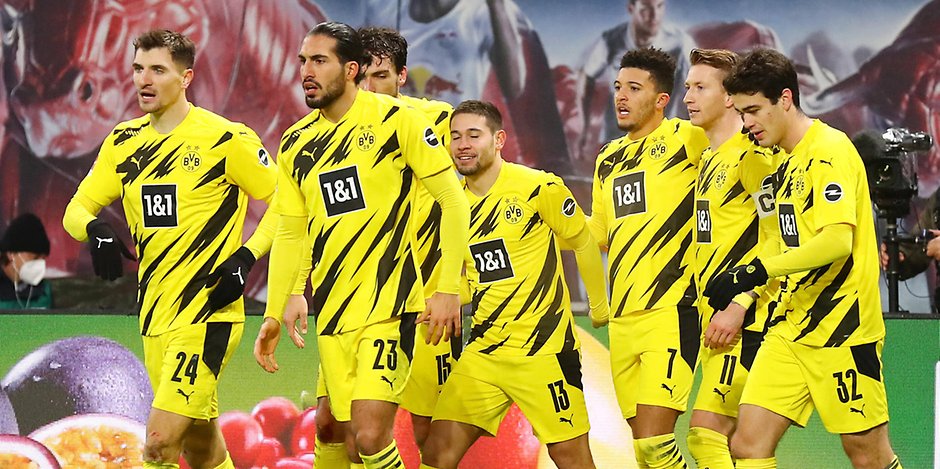 Nicht nur die Fans, auch Dortmunds Spieler können eine „schwarz-gelbe Wand“ sein