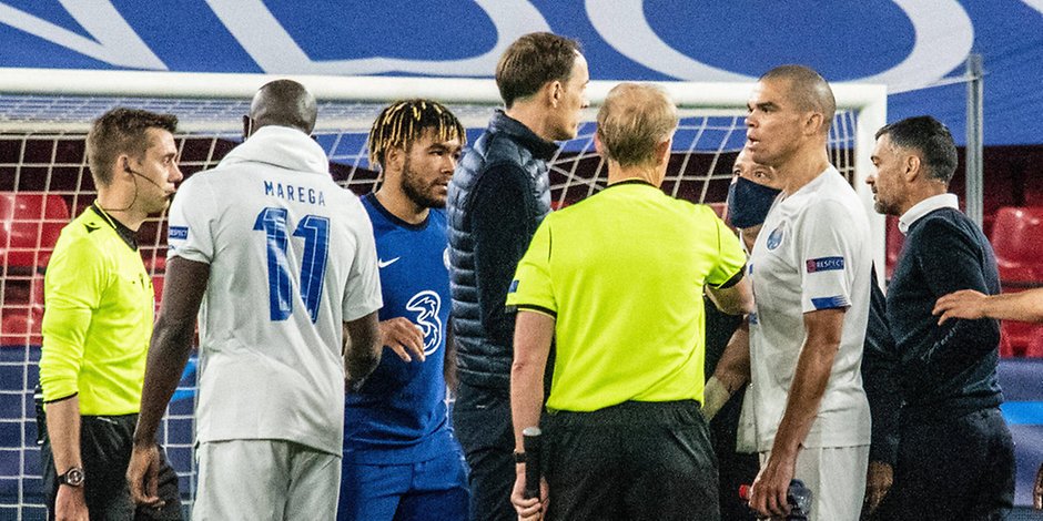 Thomas Tuchel steht mit Chelsea im Halbfinale. Nach dem Spiel gegen Porto kam es zum Zoff zwischen ihm und Trainer-Kollege Conceicao.