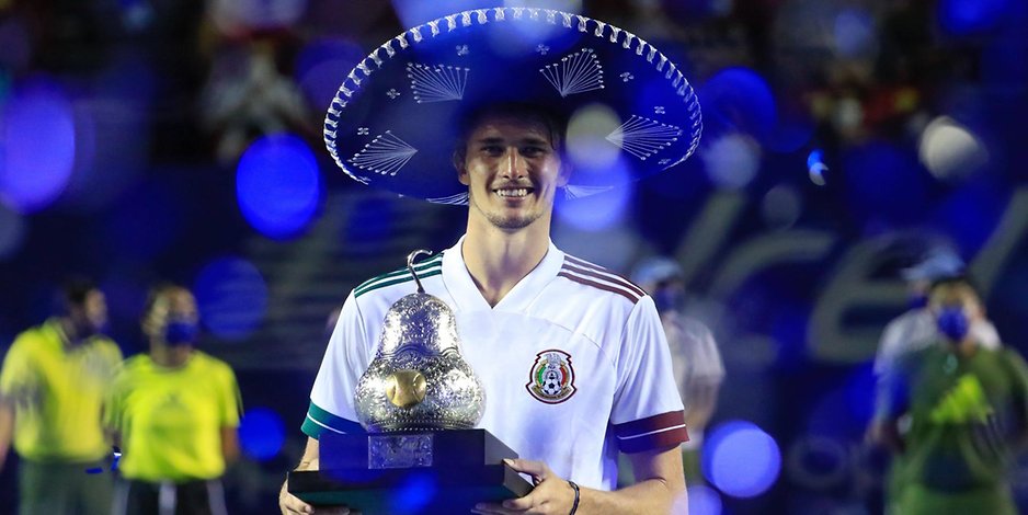 Gewann in Mexiko seinen 14. Einzeltitelauf der ATP-Tour: Alexander Zverev
