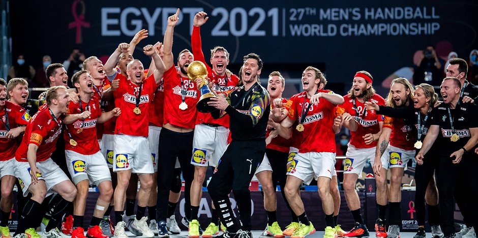 Das beste Handball-Team der Welt: Dänemark verteidigte im Finale gegen Schweden seinen WM-Titel.
