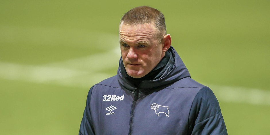 Als Spielertrainer von Derby County hat Wayne Rooney derzeit mehr Sorgenfalten als Punkte