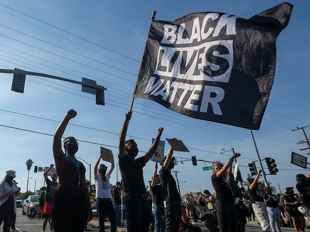 Black-Lives-Matter-Proteste in Los Angeles 2020