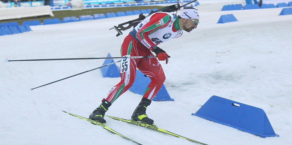 Anton Sinapov gehört zum bulgarischen Biathlon-Team, das sechs Corona-Fälle verzeichnet