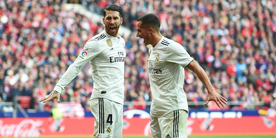 Sergio Ramos (l.) und Lucas Vazquez (r.) durften bei Real Madrid bereits einige Trophäen gemeinsam bejubeln. Im Sommer laufen beide Verträge aus.
