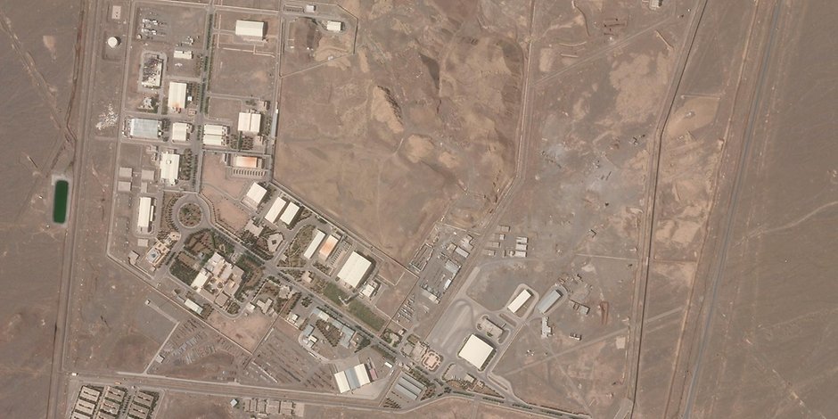 Das Satellitenfoto von Planet Labs Inc. zeigt die iranische Nuklearanlage Natans.