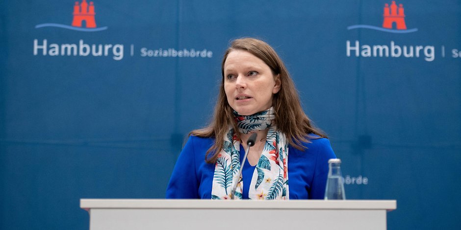 Hamburgs Sozial- und Gesundheitssenatorin Melanie Leonhard (SPD) 