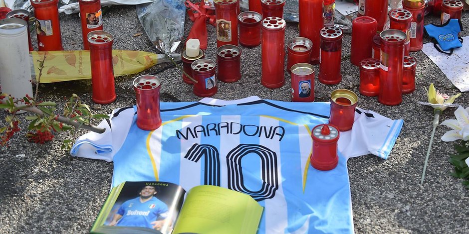 Pilgerstätte für Diego Maradona in Neapel