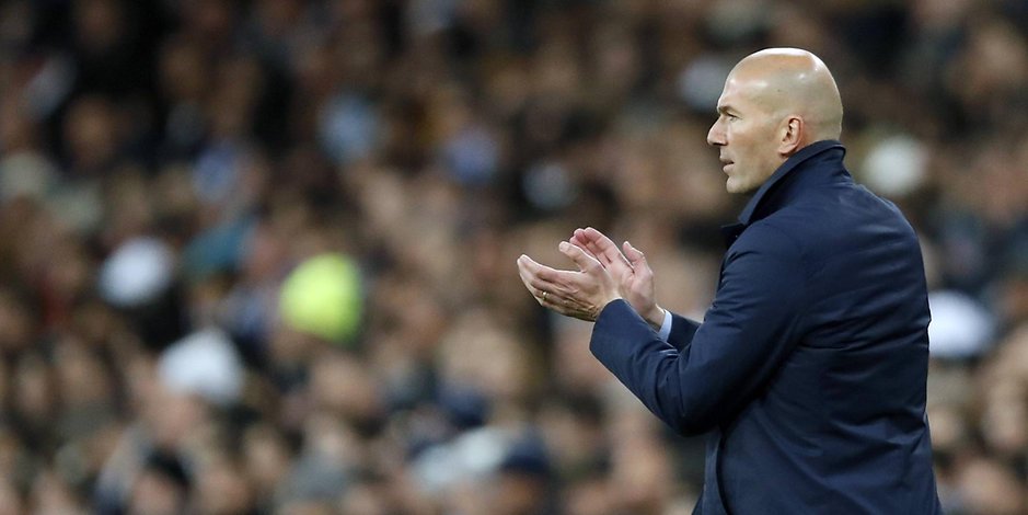 Zinedine Zidane wurde gerade als Trainer mit Real Madrid spanischer Meister 
