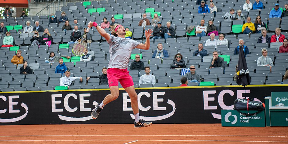 Der griechische ATP-Weltmeister Stefanos Tsitsipas zog gestern ins Halbfinale ein.