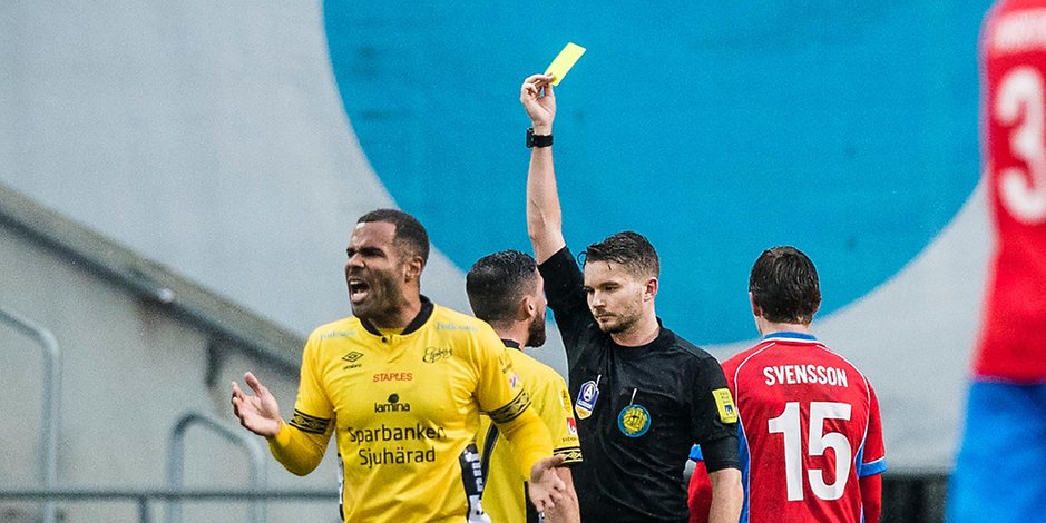 Ein ehemaliger Spieler von IF Elfsborg provozierte vorsätzlich eine Gelbe Karte (Symbolfoto).