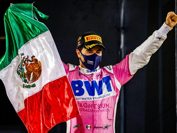 Durfte beim Grand Prix in Bahrain jubeln: der Mexikaner Sergio Perez