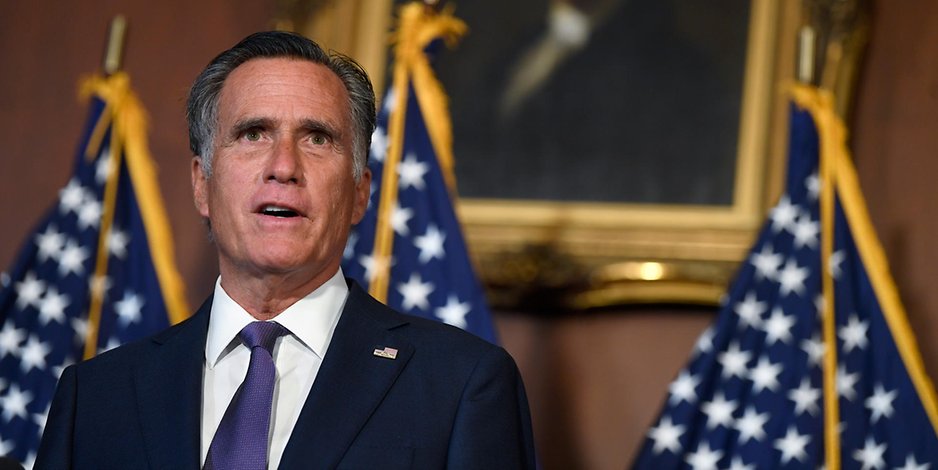 US-Senator Mitt Romney hat Trump seine Stimme verweigert.