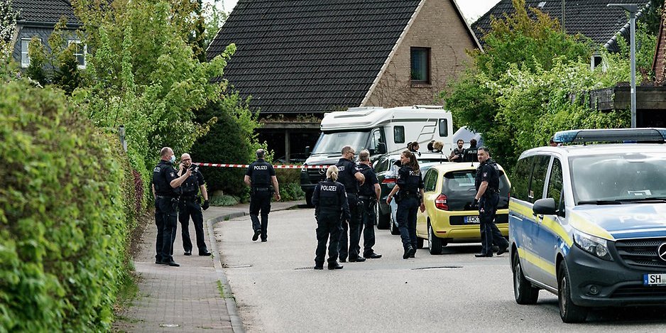 Der Tatort in Dänischenhagen am 19. Mai.