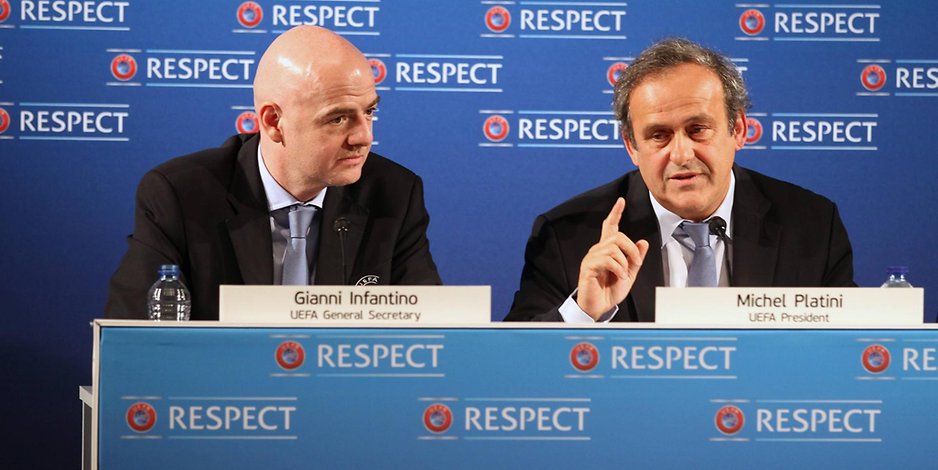 Haben keinen Respekt mehr voreinander: Gianni Infantino, Michel Platini
