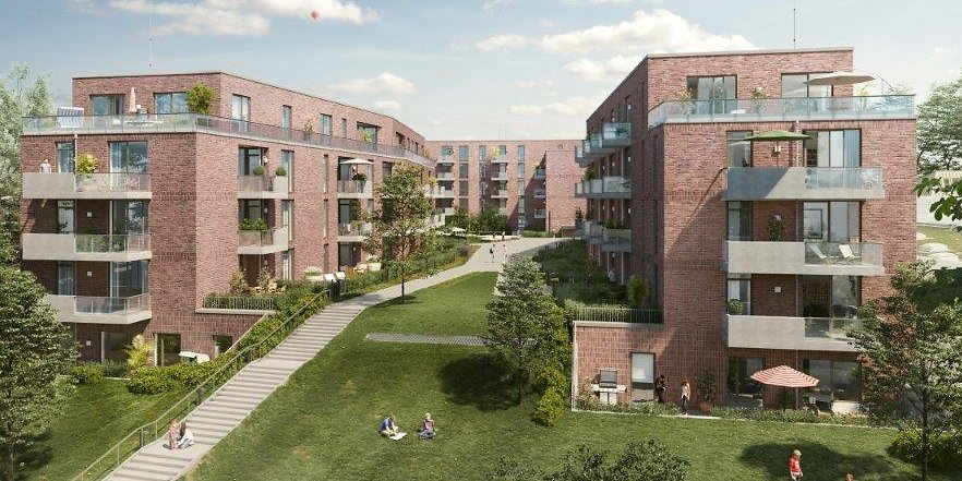 Neue Wohnungen in Ohlsdorf