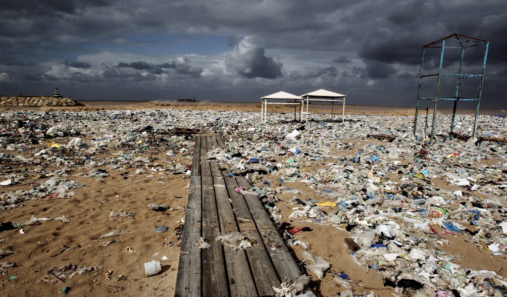 Plastikmüll Mittelmeer Libanon