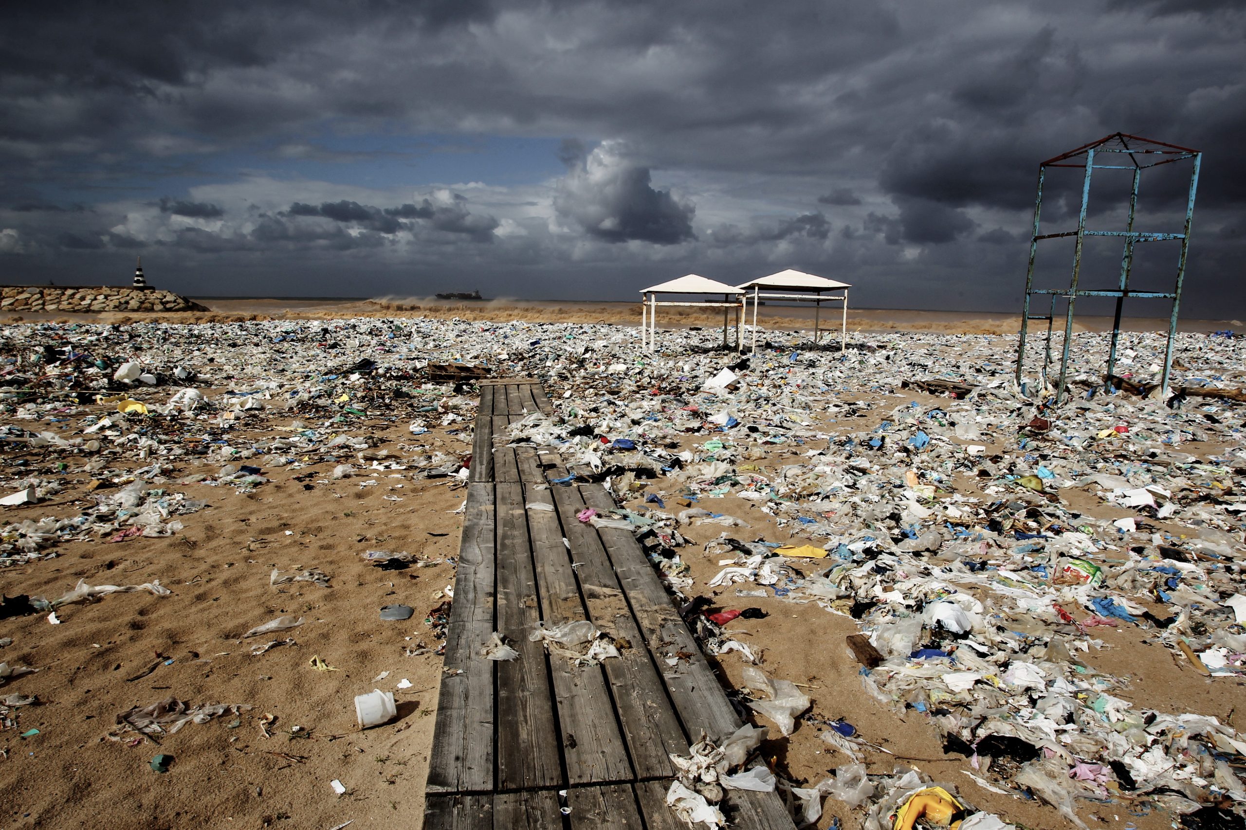 Plastikmüll Mittelmeer Libanon