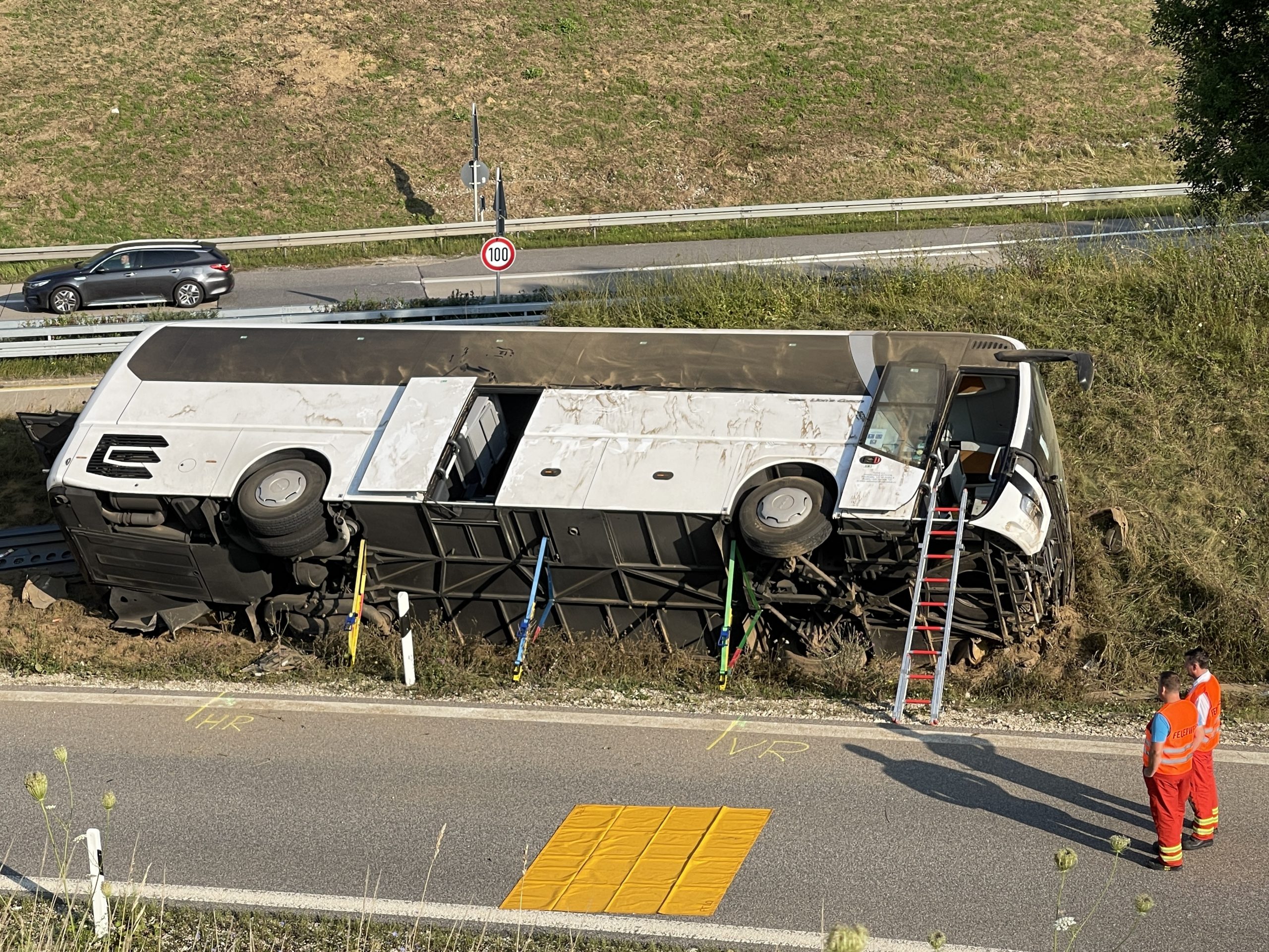 Reisebus Unfall Bayern