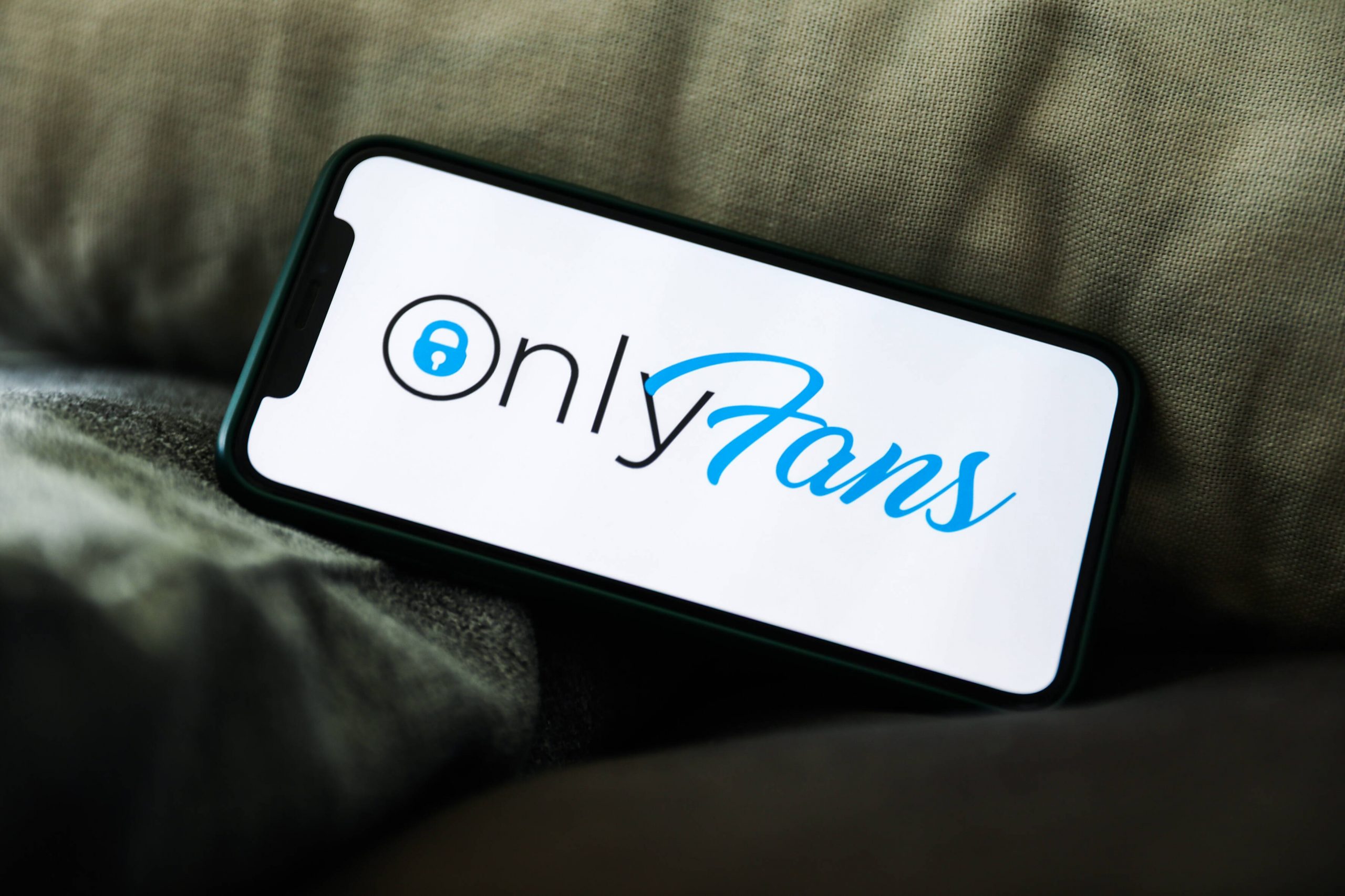 Das Logo der Plattform OnlyFans.