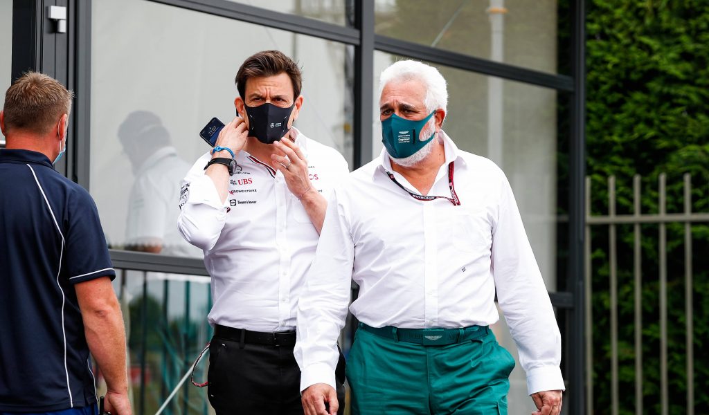 Toto Wolff und Lawrence Stroll