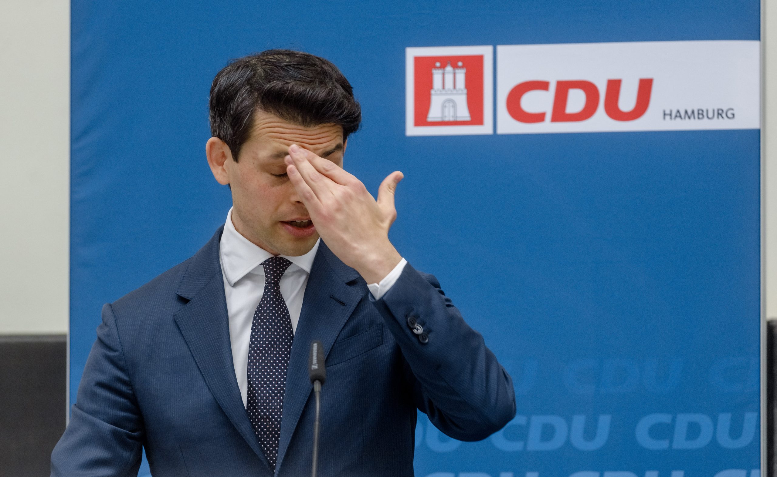 Christoph Ploß (CDU) hat bei der Bundestagswahl eine herbe Schlappe hinnehmen müssen.