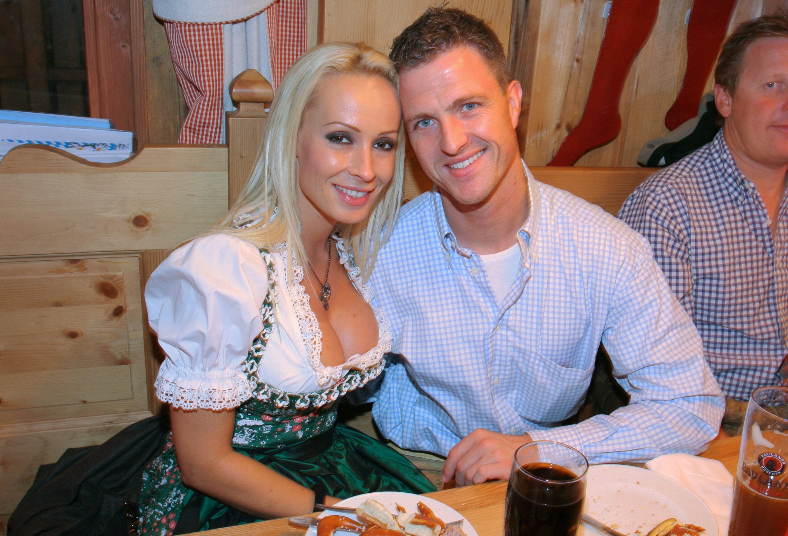 Cora und Ralf Schumacher beim Oktoberfest