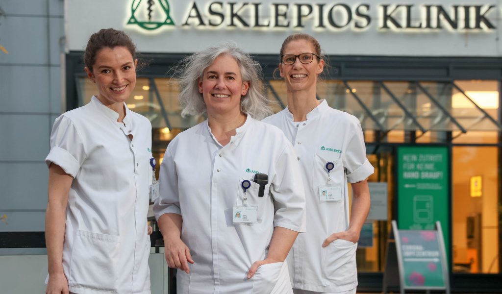 Asklepios Klinik Wandsbek in Hamburg: Drei Chefärztinnen