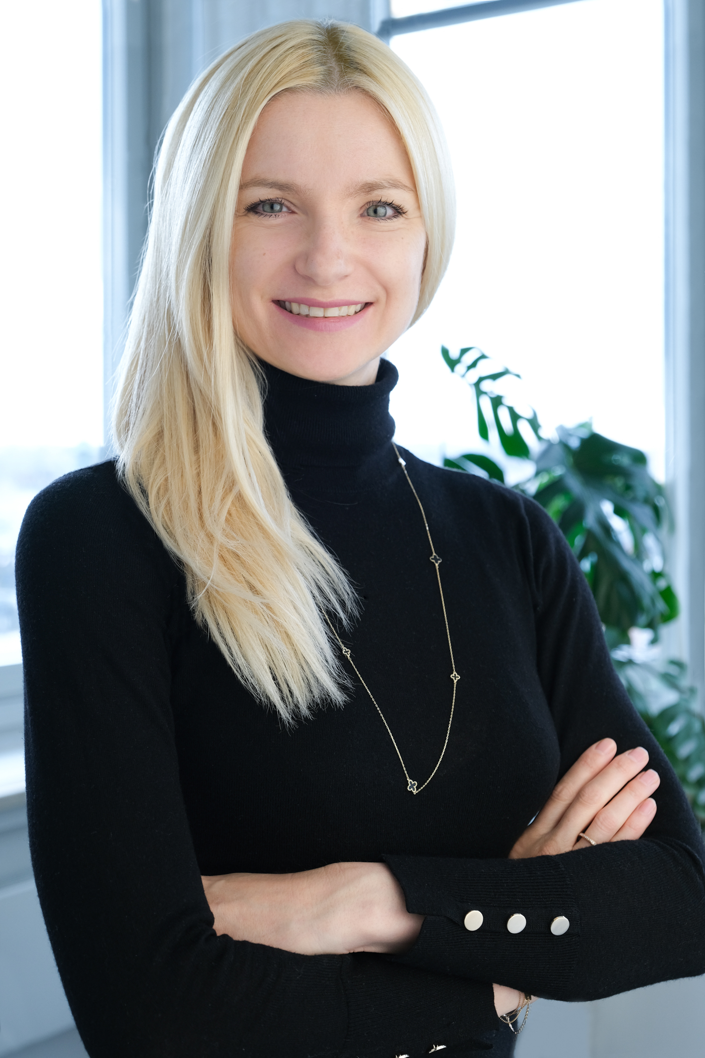 Anna-Theresa Korbutt ist seit Anfang 2021 Geschäftsführerin des Hamburger Verkehrsverbundes.