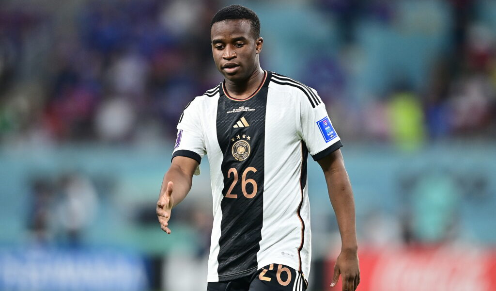 Youssoufa Moukoko bei seinem WM-Debüt für Deutschland
