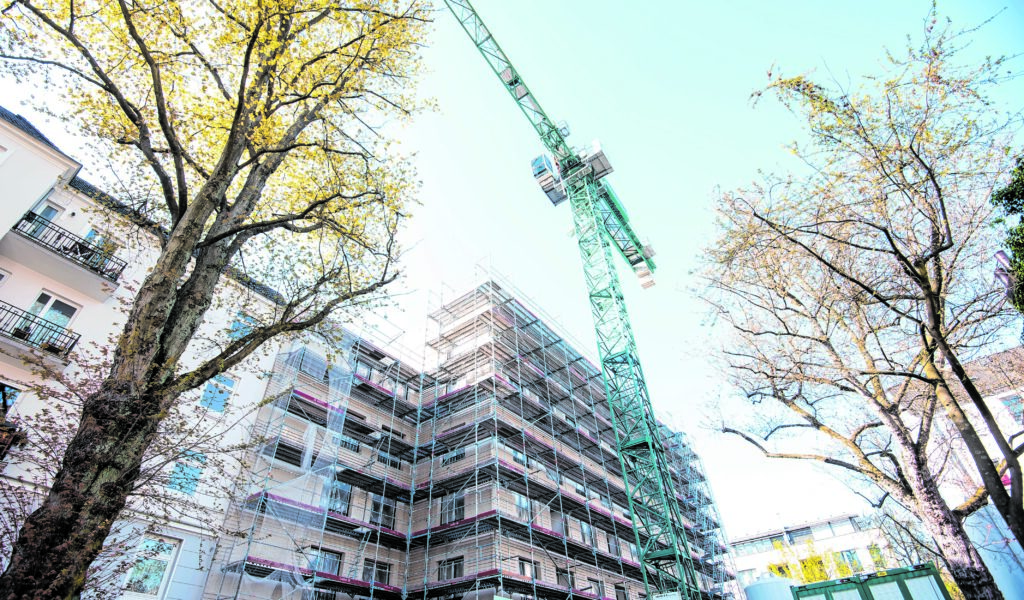 3000 neue Sozialwohnungen will Hamburg jährlich genehmigen. Doch die Stadt erreicht ihr Ziel nicht. (Symbolbild Wohnungsbau)