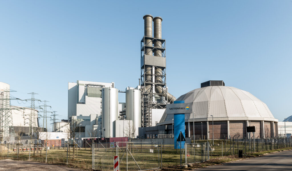 Stillgelegtes Kohlekraftwerk Moorburg