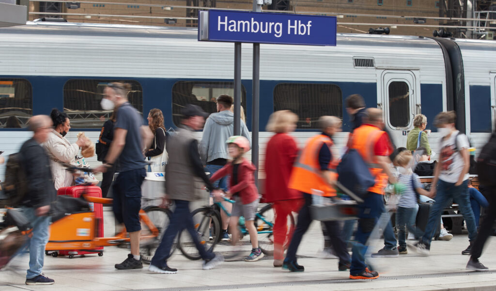 Hamburger Hauptbahnhof Reise