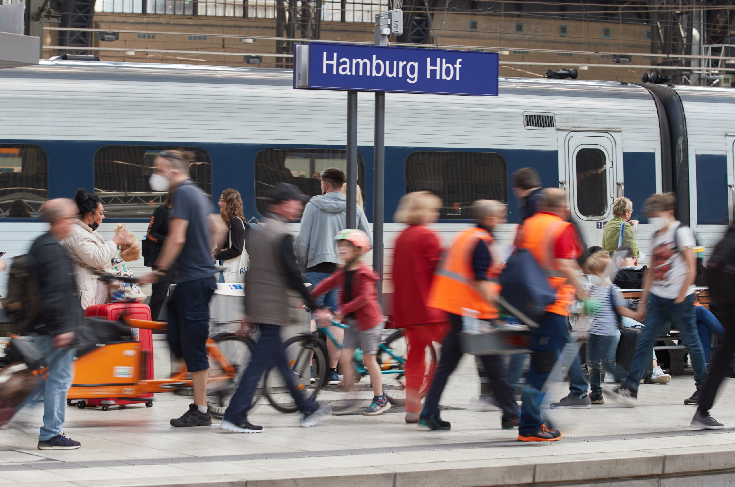 Hamburger Hauptbahnhof Reise